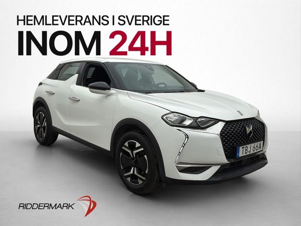 DS 3 1.2 100hk CarPlay P-Sensorer Farthållare - 2020