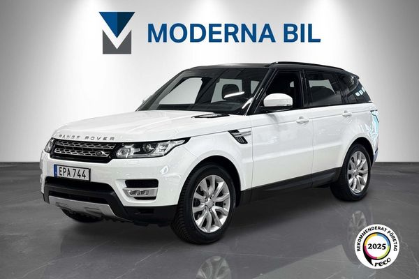 Land Rover Range Rover Sport TDV6 HSE Värmare Dragkrok Navi Luftfjädring - 2017