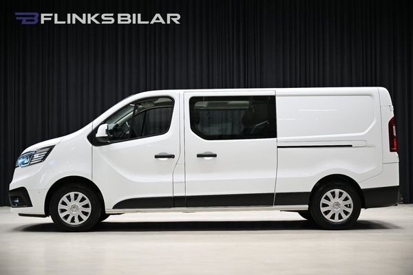 Renault Trafic 170HK L2 Automat|Dubbelhytt|Inredd|EnÄgare|Moms|SeUtr! - 2023