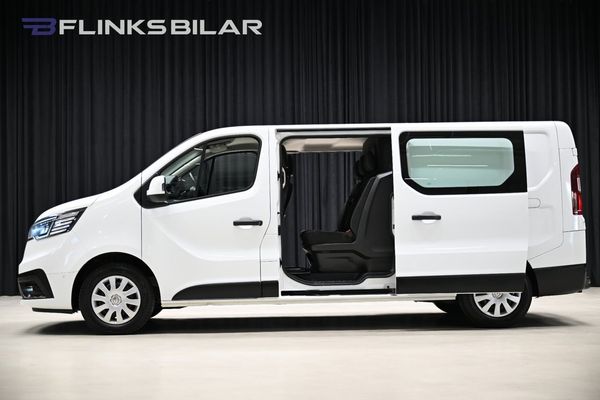 Renault Trafic 170HK L2 Automat|Dubbelhytt|Inredd|EnÄgare|Moms|SeUtr! - 2023