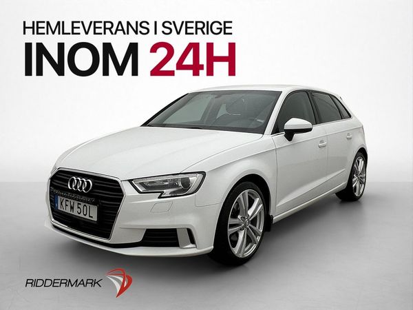 Audi A3 Sportback 35 TFSI 150hk Sport Edition Sensorer Adapt - 2020