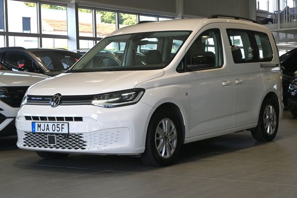 Volkswagen Caddy Life TDI 122 DSG 5-sits Värmare MOMS - 2023