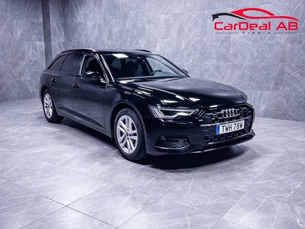 Audi A6 Avant 40 TDI Q Matrix Cockpit Värmare Kamera Drag MOMS - 2024