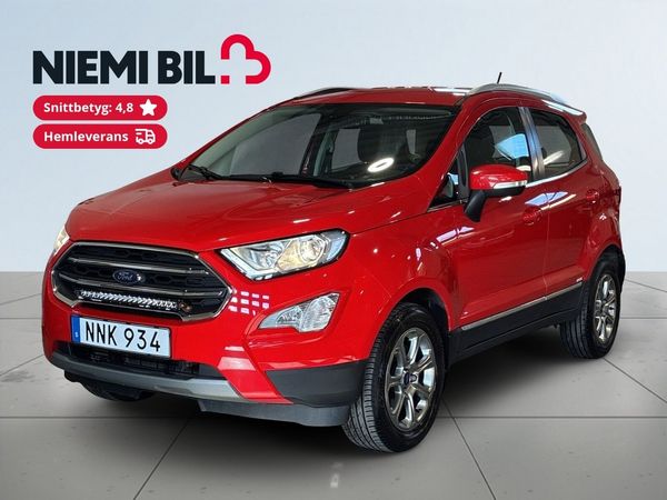 Ford Ecosport 1.0 EcoBoost Titanium Värmare Kamera S&V-Hjul - 2018