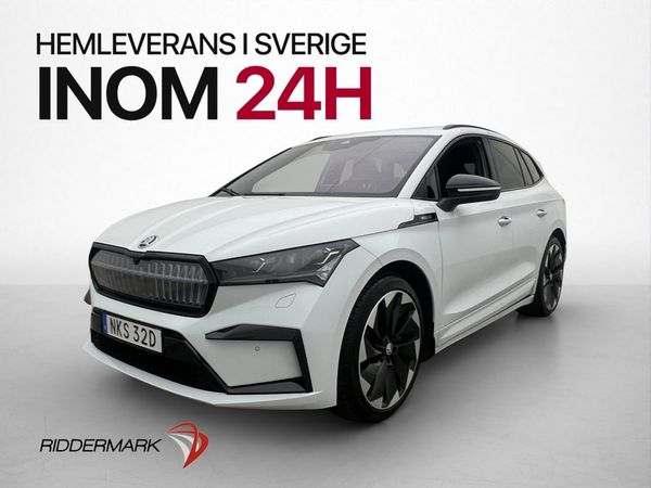 Skoda Enyaq 80x 265hk Sportline Pano Crystal Canton 360 Drag - 2023