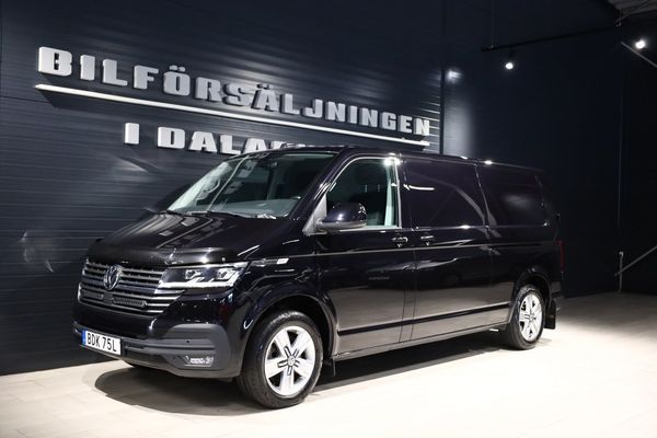 Volkswagen Transporter T32 204hk / Lång / DSG / Inredning / Dubbla skjutdörrar - 2023