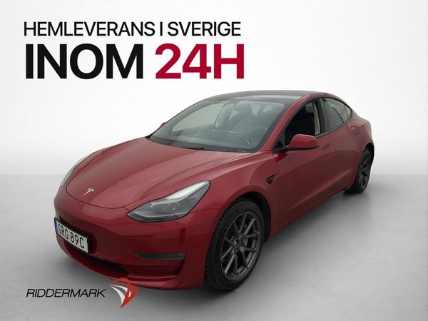 Tesla Model 3 Long Range AWD 498hk Pano Värmepump Moms - 2022