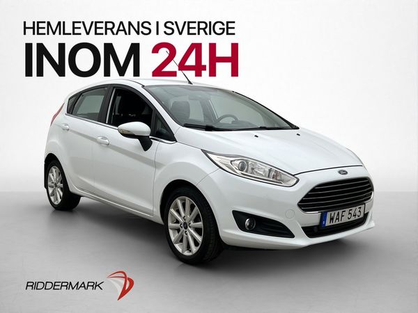 Ford Fiesta 1.0 EcoBoost 100hk Titanium M-Värmare Farthåll. - 2017