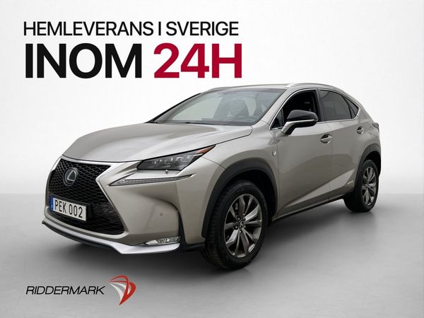 Lexus NX 300h 197hk AWD F-Sport Kamera Skinn Rattvärme - 2017