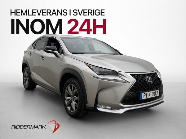 Lexus NX 300h 197hk AWD F-Sport Kamera Skinn Rattvärme - 2017