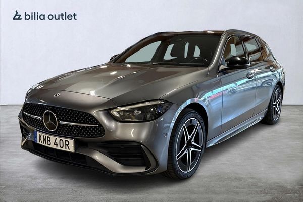 Mercedes C300 T e AMG-Sport / Pano / 360-kam / Head-Up / Keyless - 2022