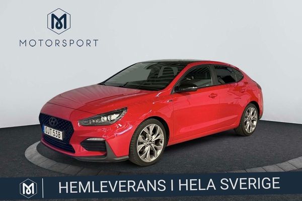 Hyundai i30 Fastback 1.4 T-GDi Aut N-Line Farthållare Rattvärme - 2020