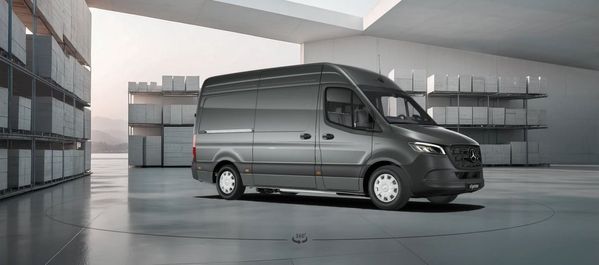 Mercedes e-Sprinter 314 Skåp A2 PRO 81kWh Leasing: 4995kr/mån ex. moms - 2025