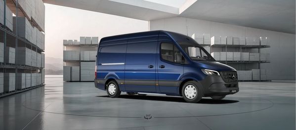Mercedes e-Sprinter 314 Skåp A2 PRO 81kWh Leasing: 4995kr/mån ex. moms - 2025