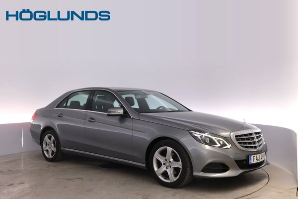 Mercedes E220 9G-Tronic Avantgarde Skinn Navi P-sensorer V-hjul - 2015