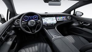 Mercedes EQS400 bild 9