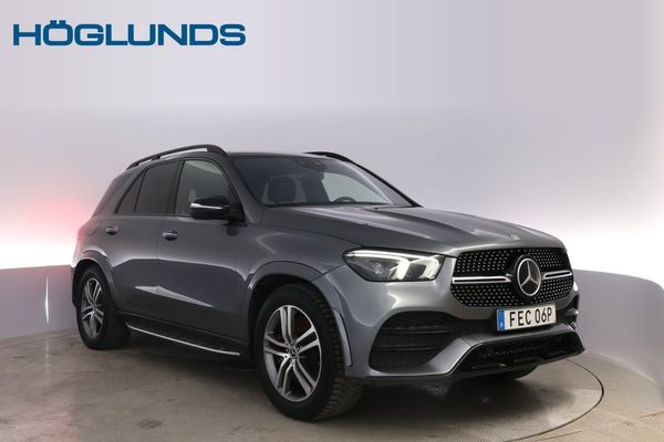Mercedes GLE350 de 4MATIC AMG Luft Drag Pano Burmester Värmare Moms - 2022