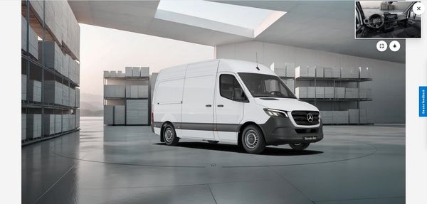Mercedes Sprinter 317 CDI Skåp A2 SELECT Leasing: 4995kr/mån ex. moms - 2026