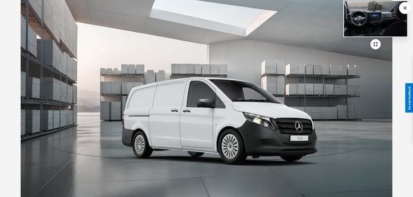 Mercedes Vito 116 CDI Skåp Lång PRO Leasing: 3995kr/mån ex. moms - 2026