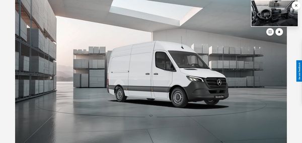 Mercedes Sprinter 317 CDI Skåp A2 PRO Leasing: 4995kr/mån ex. moms - 2025