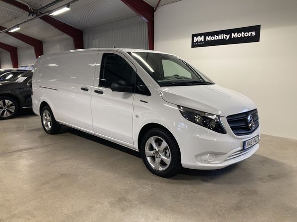 Mercedes Vito eVito 112 Skåp Extra Lång Leasing: 3795kr/mån ex. moms - 2023