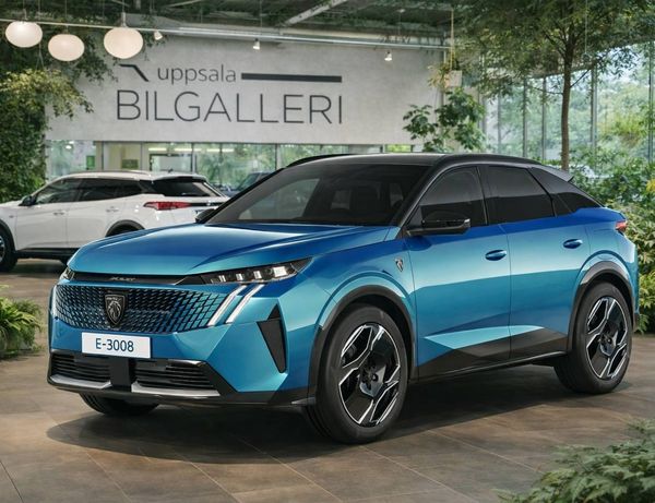 Peugeot e-3008 GT, 525km PRIVATLEASING, motoriserad baklucka. - 2026
