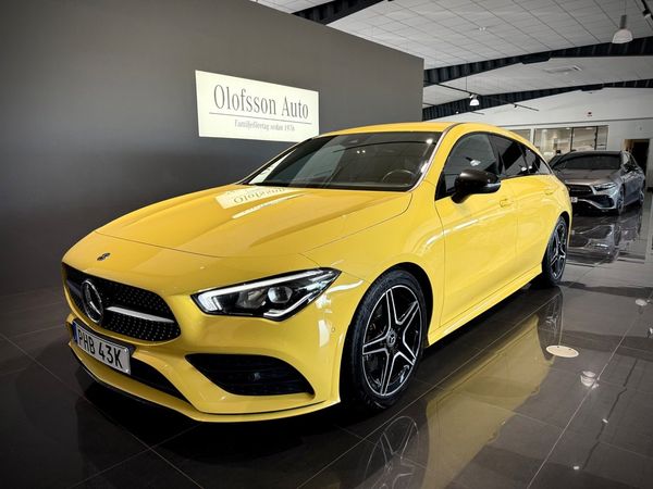 Mercedes CLA180 Shooting Brake AMG Night package Dragkrok - 2021
