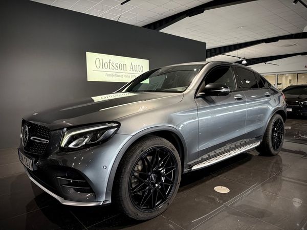Mercedes GLC43 AMG Coupé 4MATIC Drag El-stolar Burmester Läder - 2017