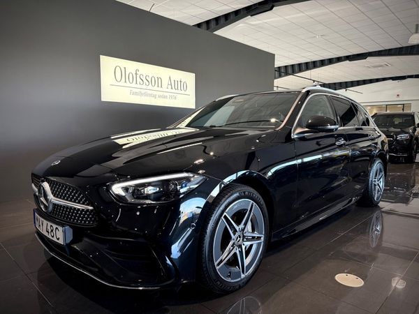 Mercedes C300 e AMG Premium Drag Värmare Elstolar - 2025