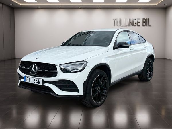 Mercedes GLC300 de Coupé 4M 9G AMG PLUS Värmare B-Kamera Drag 20" - 2023