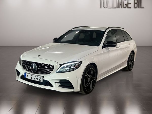 Mercedes C200 d 9G 160HK AMG Night Backkamera Navi Dragkrok 18” - 2019