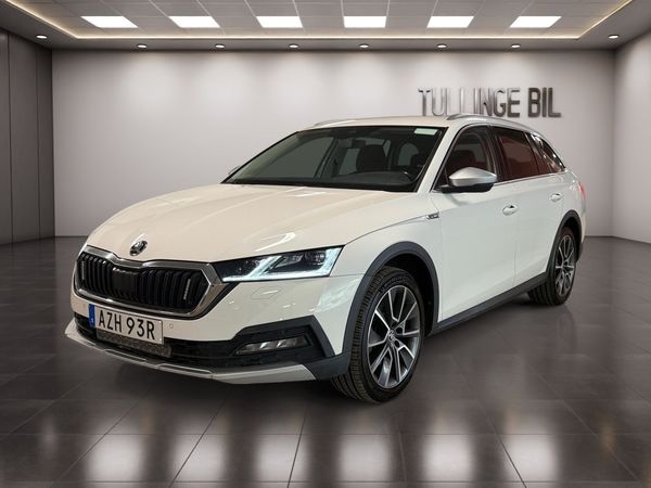 Skoda Octavia Scout 2.0 TDI 4x4 150HK DSG Cockpit Värmare Drag -22 MOMS/VAT - 2022