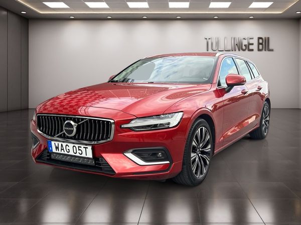 Volvo V60 B4 197HK Plus Bright Backkamera Elstolar Helläder BLIS - 2023