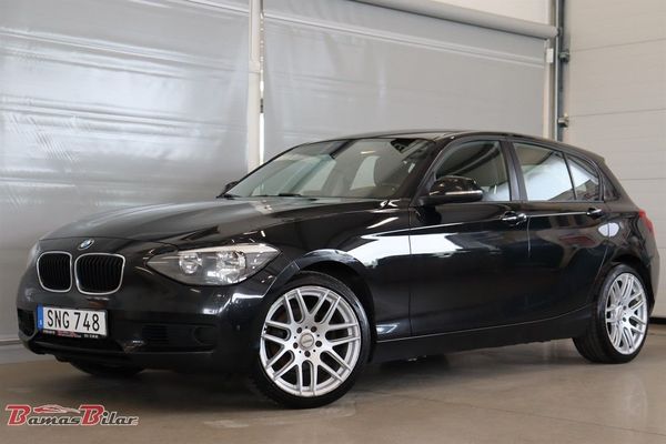 BMW 120 d 5-dörrars Manuell SoV Hjul 184hk - 2012