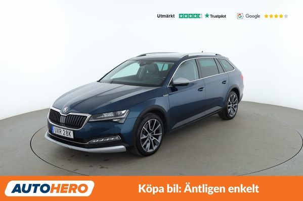 Skoda Superb Scout 2.0 TDI 4x4 / Värmare, Dragkrok, CarPlay - 2020