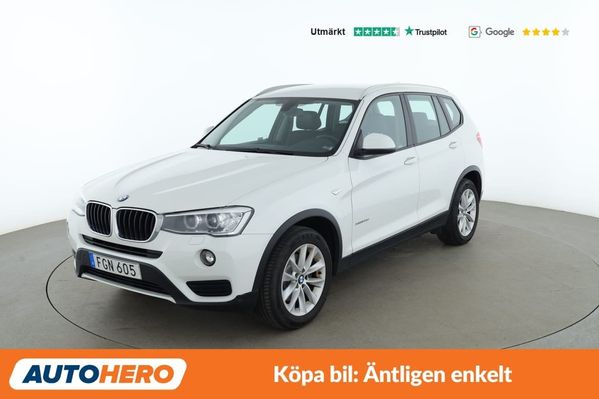 BMW X3 xDrive20d / Fjärrvärme, Drag, P-Sensor, Navi - 2017