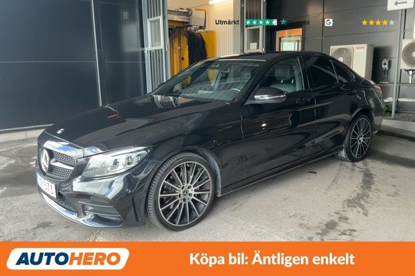 Mercedes C220 d 4Matic AMG Line / Värmare, CarPlay - 2019
