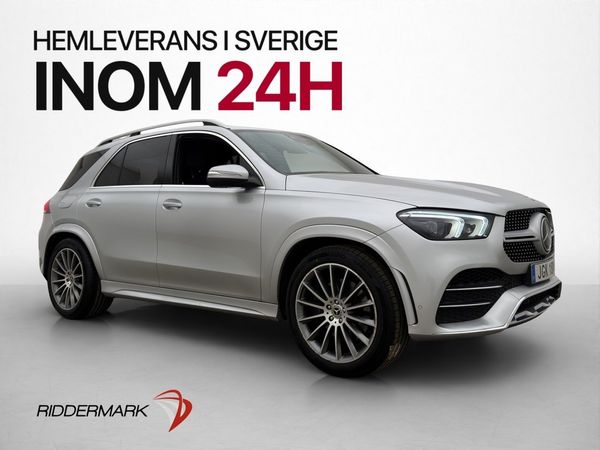 Mercedes GLE300 d 4M AMG Line Värmare Luft 360° Drag - 2019