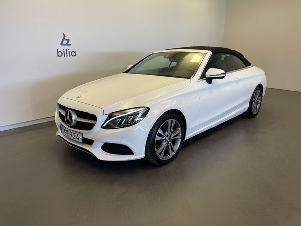Mercedes C200 Cabriolet / Navigation / Burmester / Elstolar / Backkamera / - 2017