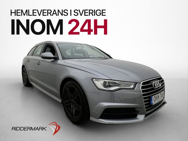 Audi A6 Avant 2.0 TDI 190hk Sport Edition Dragkrok Sensorer - 2017