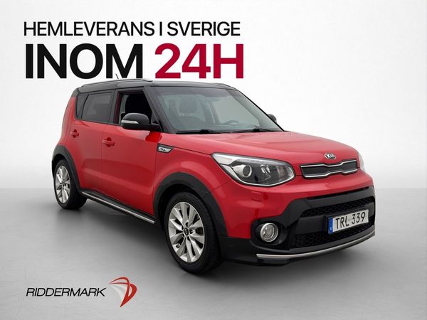 Kia Soul 1.6 CRDi 136hk Komfort Kamera CarPlay Navi Rattvärm - 2017