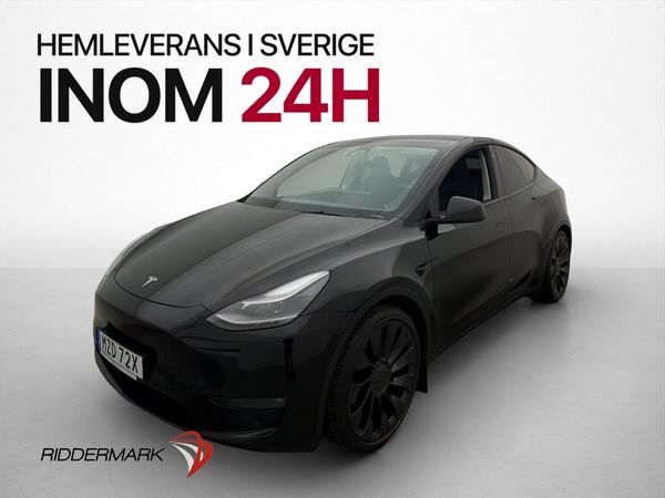 Tesla Model Y Performance Värmare Autopilot Svensksåld MOMS - 2022
