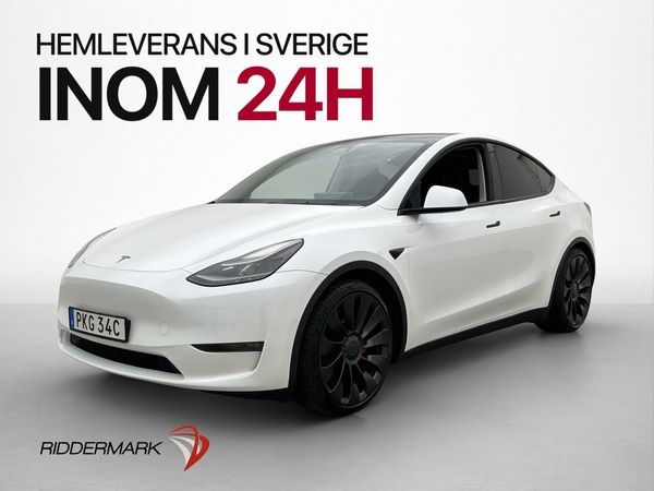 Tesla Model Y Performance Värmepump Dragkrok Autopilot - 2022