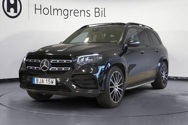 Mercedes GLS400 d 4MATIC D 4Matic AMG 7-Sit Pano Burm Värm HUD 360° - 2023