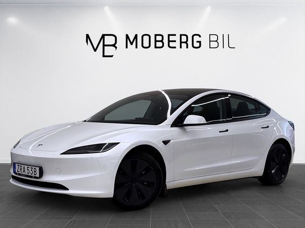 Tesla Model 3 Standard Range 283hk Läder Pano - 2024