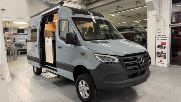 Bürstner Habiton HMX 6.0 4x4 190hk Mercedes Långbädd, LAGERBIL - 2026