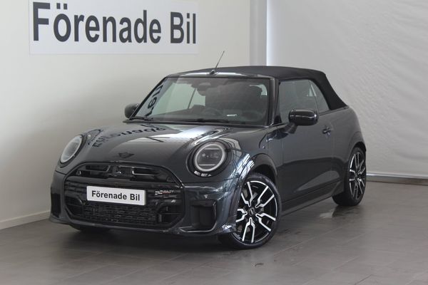 MINI Cooper C Cabrio JCW H/K HUD Komfortöppning Nav XL Paket - 2025