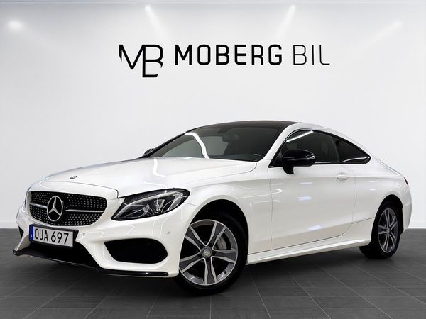 Mercedes C220 d Coupé 4M 170hk AMG Night Pano - 2017