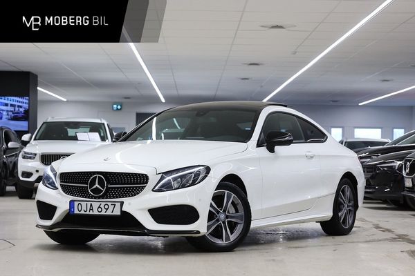 Mercedes C220 d Coupé 4M 170hk Night Pkt Pano - 2017