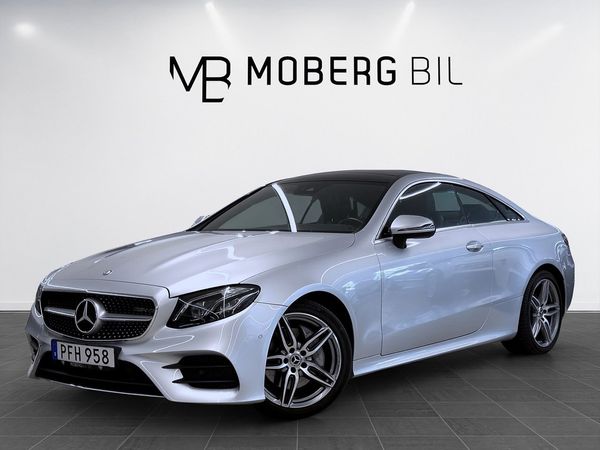 Mercedes E200 Coupé 184hk AMG Line Pano Navi - 2017
